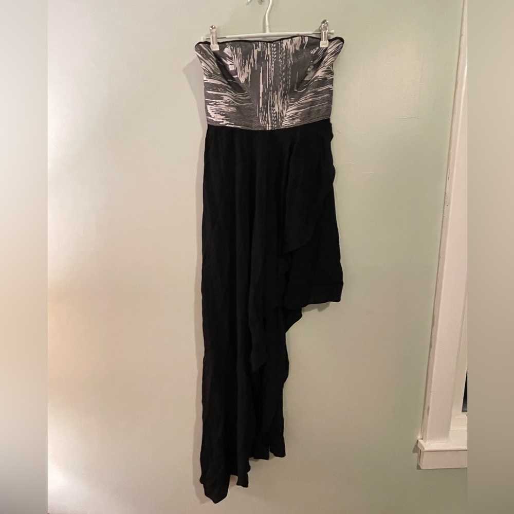 Urban Outfitters Asymmetrical Strapless Dress